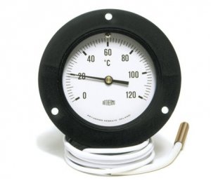 Термометр маном. F87RF (-40/+40) диам. 100мм.