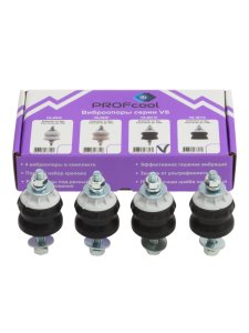 Картинка Виброопоры PROFcool VS-2B110 (4 шт.) от компании Климат Комплект | kmkomplekt.ru
