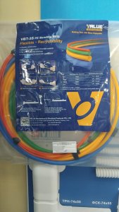 Трубогиб внутренний VALUE VBT-3S комплект 1/4", 3/8", 1/2", 5/8" (3 метра)