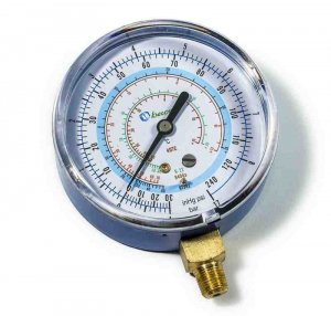 Мановакуумметр 80 мм (R22; R134a; R404A; R407C) BCJL-N (низкое)