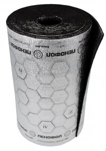 Пенофол Black Тип C, толщ. 10, шир. 600, дл. 15